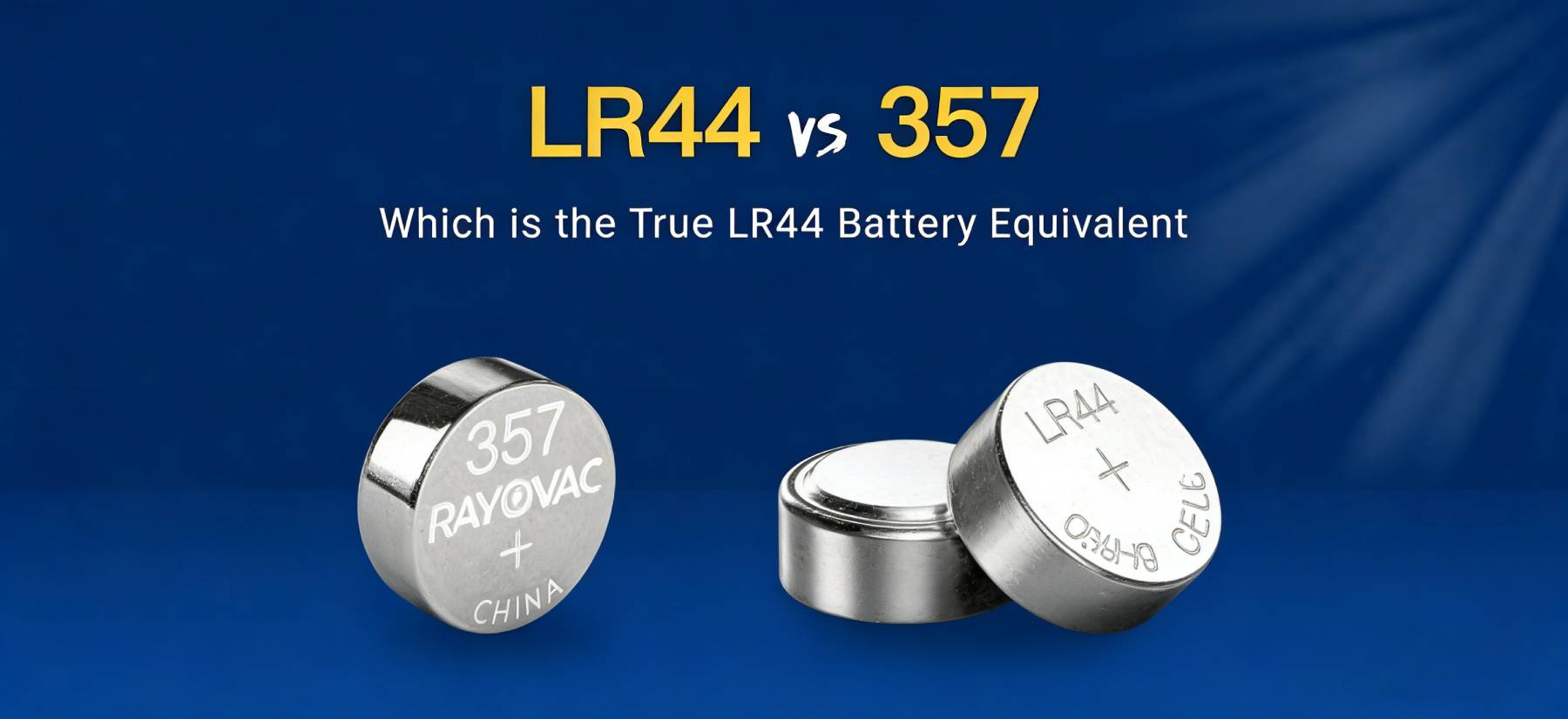 LR44 Battery Guide: Master Equivalents, Specs & Safety  image