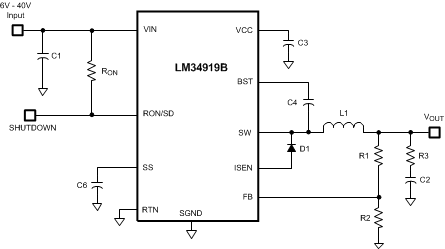LM34919B-Q1